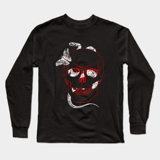 Skull And Snake Long Sleeve T-Shirt